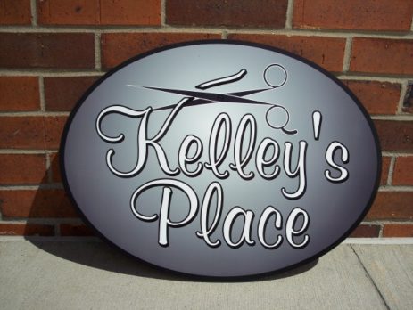 custom outdoor entrance sign for farm or business