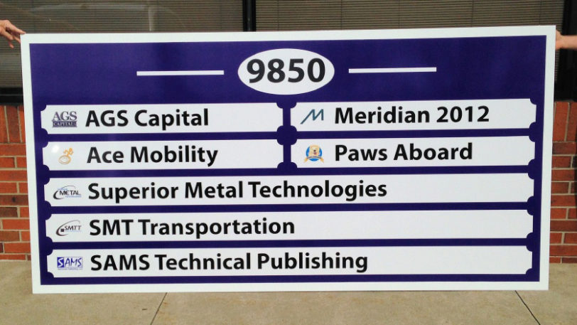 Economical Outdoor Business Sign