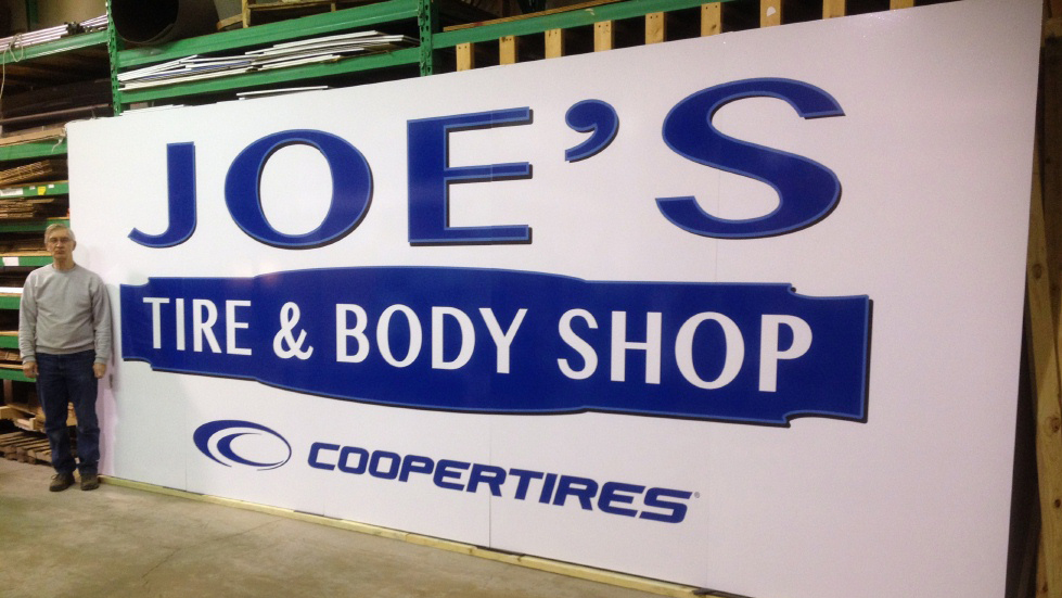 custom large size outdoor business signs
