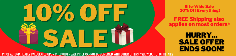 10% off Holiday Banner