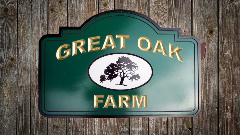 custom horse farm and ranch signs personalized