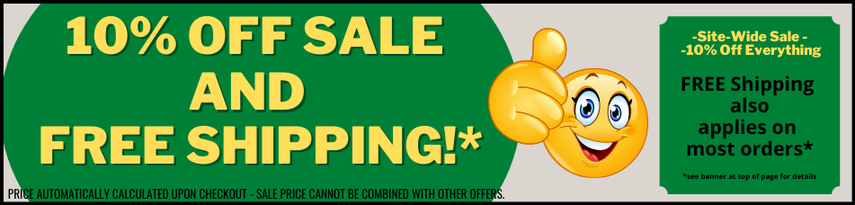 10% off Free ship custom economical post & panel sign kits