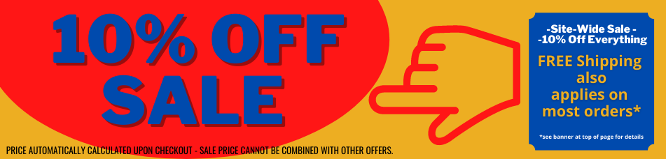 10% OFF Sign Sale